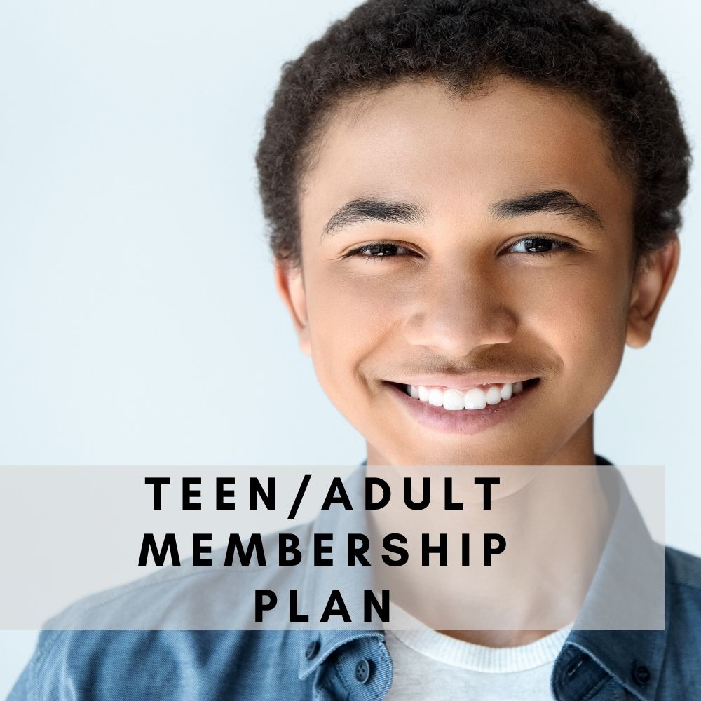 Prairie Kids Dental Membership Plan - Teen/Young Adult